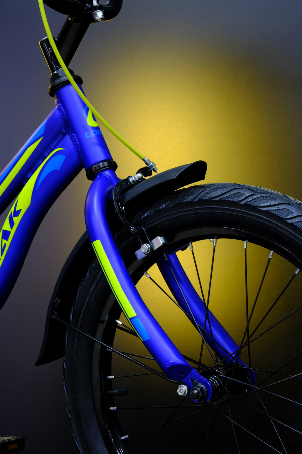 Lorak Junior 20 Boy Матовый Синий/Жёлтый