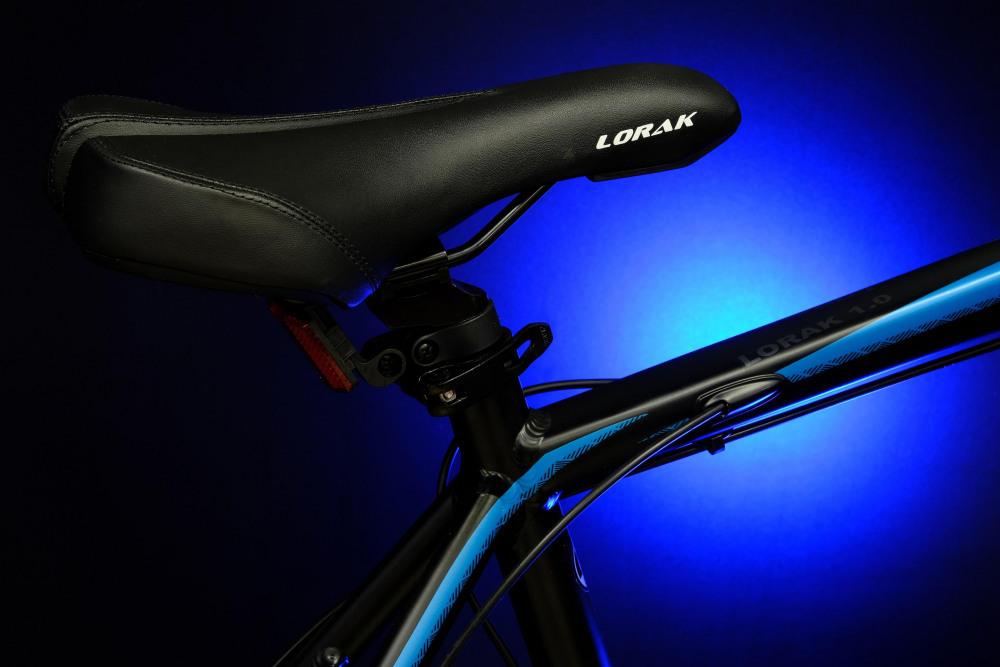 Lorak 1.0 Матовый Чёрный/Синий рама 17 (на рост 155-173) (27.5)