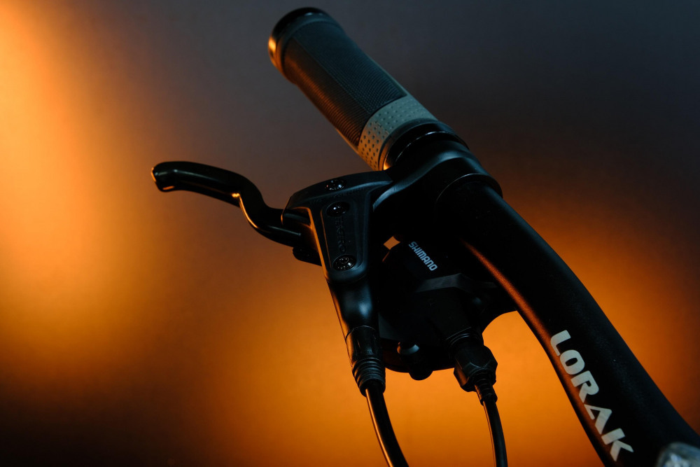 Lorak 6.0 Матовый Чёрный/Оранжевый рама 19 (на рост 171-182)