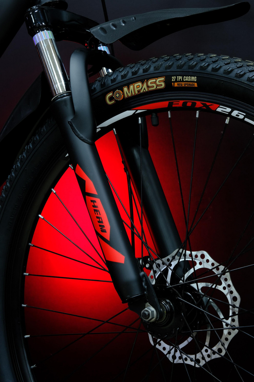 Heam FOX 26 Чёрно/Красный рама 17 (на рост 155-173)