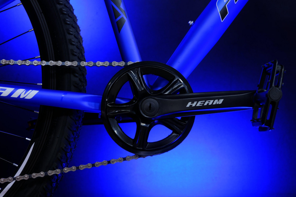 HEAM FOX 27.5 Матовый Чёрный/Синий