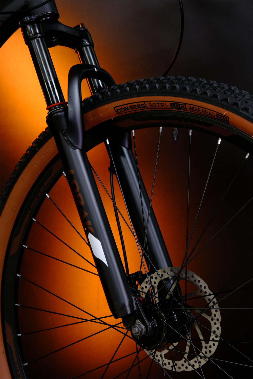 LORAK Fast Brown 29 Матовый Чёрный рама 17 (на рост 165-175)